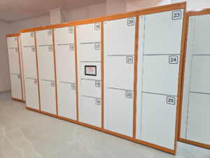 Lockers of Different Sizes - M, XL, XXL Options